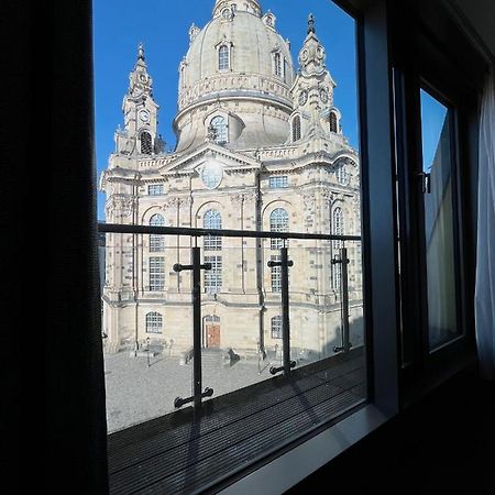 Einzigartiges Panoramaapartment An Der Frauenkirche Dresden Buitenkant foto