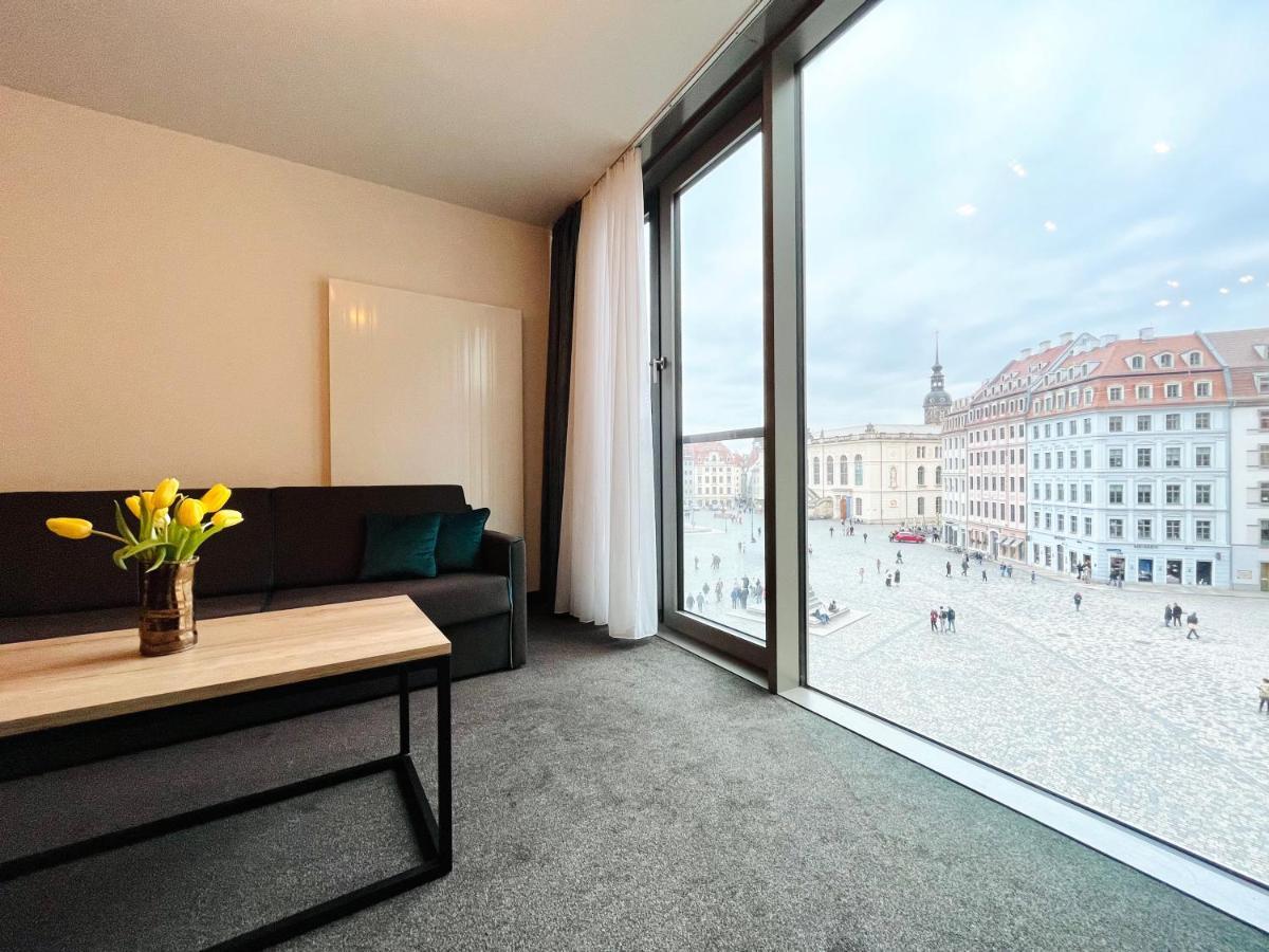 Einzigartiges Panoramaapartment An Der Frauenkirche Dresden Buitenkant foto